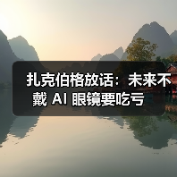 扎克伯格放话：未来不戴 AI 眼镜要吃亏（图2）