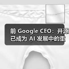 前 Google CEO:开源已成为 AI 发展中的重要特点(图3) 前 Google CEO:开源已成为 AI 发展中的重要特点(图3)