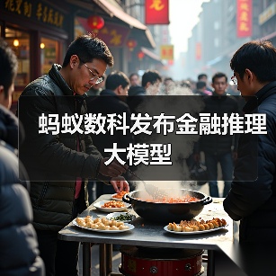 蚂蚁数科发布金融推理大模型（图1）
