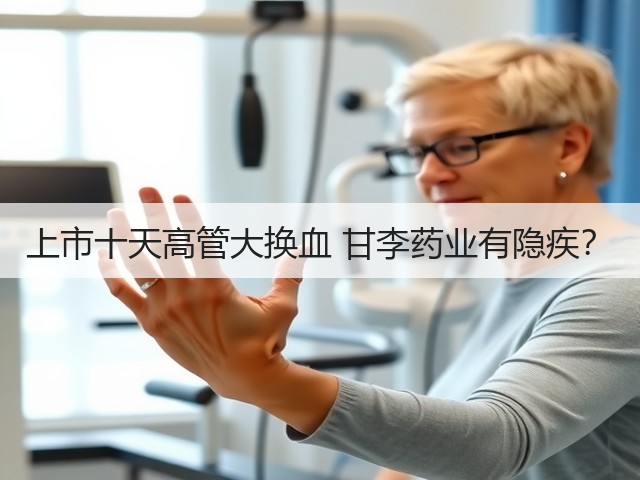 上市十天高管大换血 甘李药业有隐疾?(图2) 上市十天高管大换血 甘李药业有隐疾?(图2)