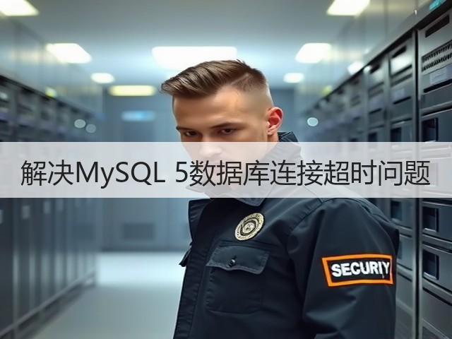 解决MySQL 5数据库连接超时问题(图2)