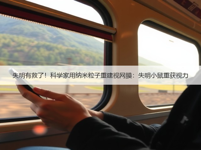 失明有救了！科学家用纳米粒子重建视网膜：失明小鼠重获视力(图3)