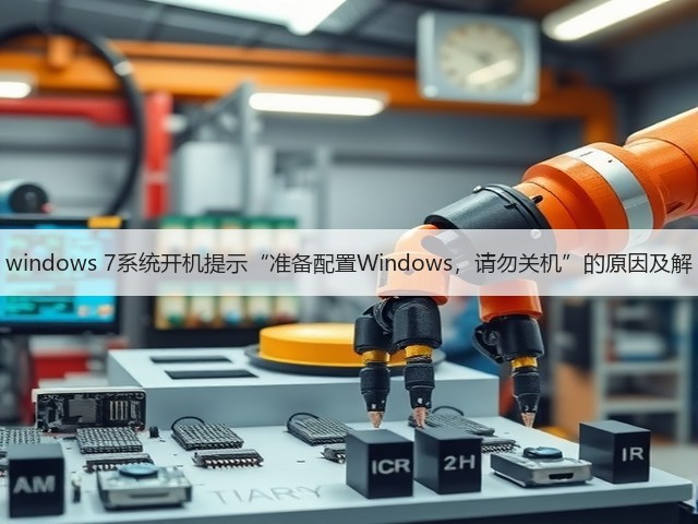 windows 7系统开机提示“准备配置Windows，请勿关机”的原因及解(图3)
