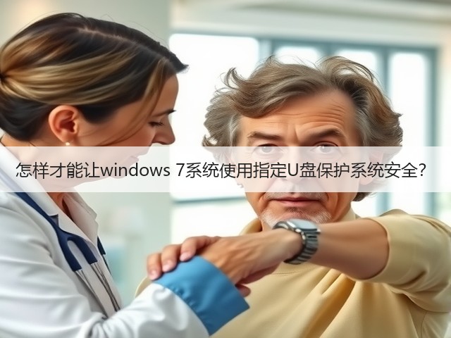 怎样才能让windows 7系统使用指定U盘保护系统安全？(图3)