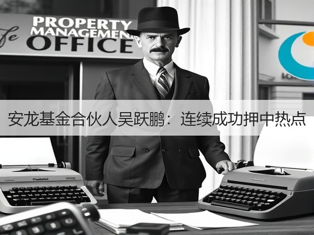 安龙基金合伙人吴跃鹏：连续成功押中热点(图3)
