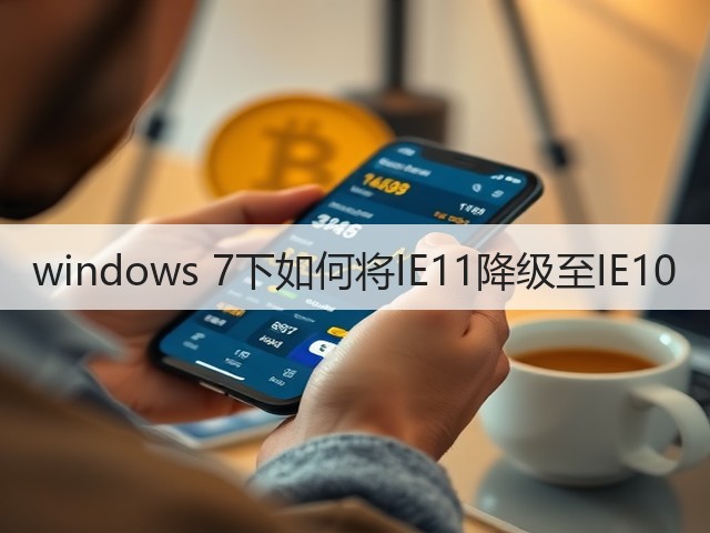 windows 7下如何将IE11降级至IE10(图1)
