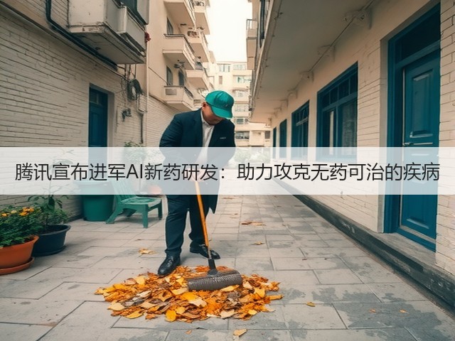 腾讯宣布进军AI新药研发：助力攻克无药可治的疾病(图1)