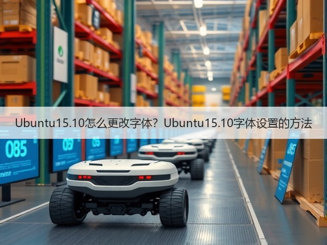 Ubuntu15.10怎么更改字体？Ubuntu15.10字体设置的方法(图2)