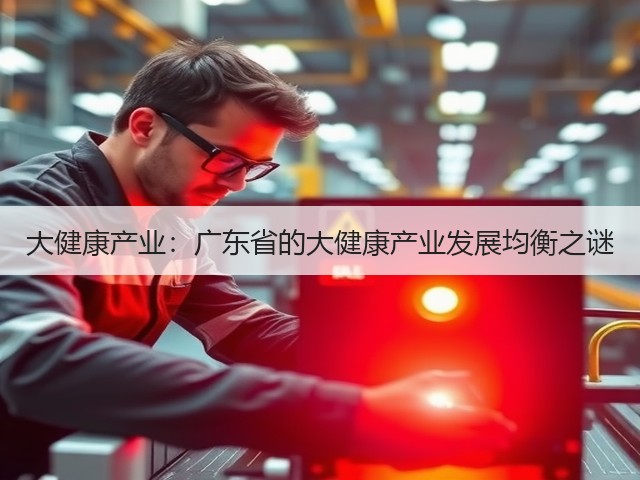 大健康产业：广东省的大健康产业发展均衡之谜(图3)