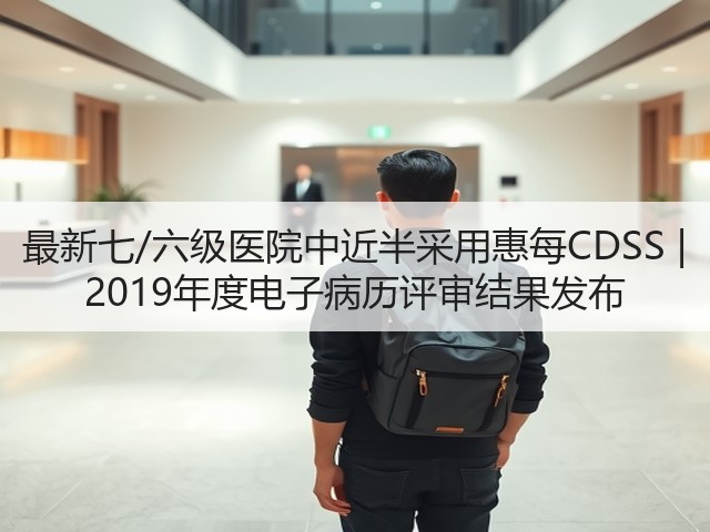 最新七/六级医院中近半采用惠每CDSS | 2019年度电子病历评审结果发布(图1)