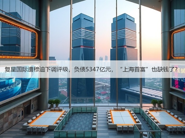 复星国际遭穆迪下调评级，负债5347亿元，“上海首富”也缺钱了？(图1)