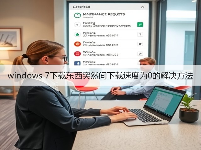 windows 7下载东西突然间下载速度为0的解决方法(图3) windows 7下载东西突然间下载速度为0的解决方法(图3)