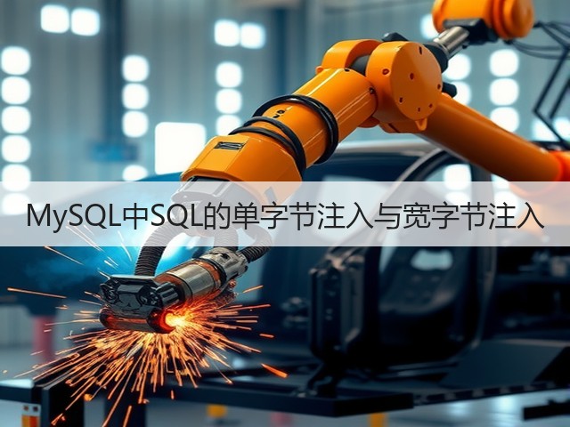 MySQL中SQL的单字节注入与宽字节注入(图2)