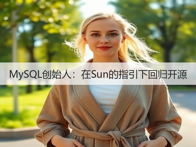 MySQL创始人:在Sun的指引下回归开源(图1) MySQL创始人:在Sun的指引下回归开源(图1)