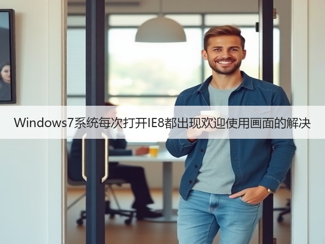 Windows7系统每次打开IE8都出现欢迎使用画面的解决(图2)