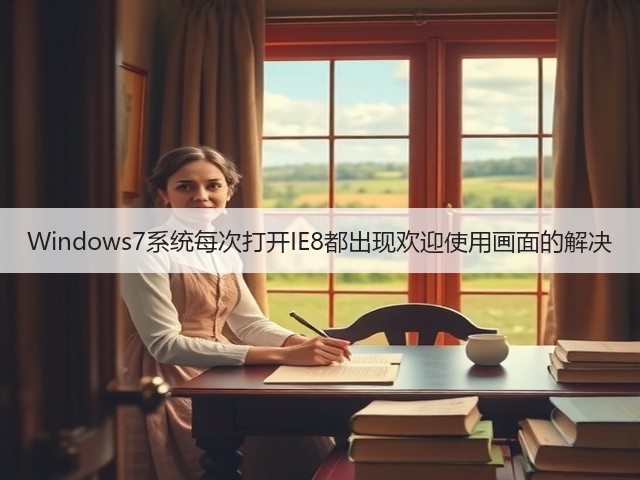 Windows7系统每次打开IE8都出现欢迎使用画面的解决(图3)