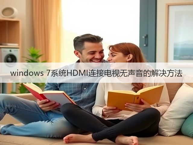 windows 7系统HDMI连接电视无声音的解决方法(图3)
