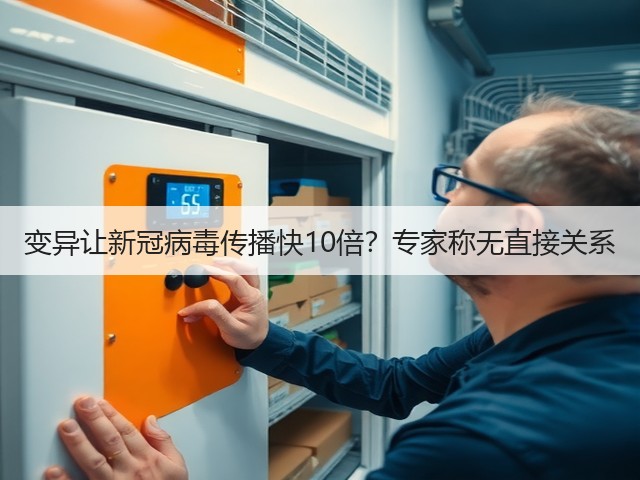 变异让新冠病毒传播快10倍？专家称无直接关系(图2)