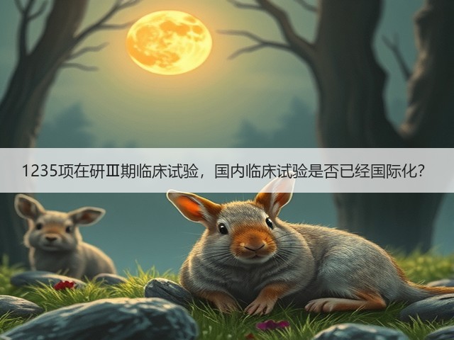 1235项在研Ⅲ期临床试验，国内临床试验是否已经国际化？(图3)