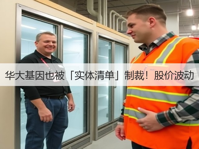 华大基因也被「实体清单」制裁！股价波动(图3)