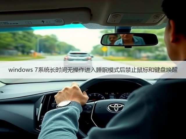 windows 7系统长时间无操作进入睡眠模式后禁止鼠标和键盘唤醒(图2)