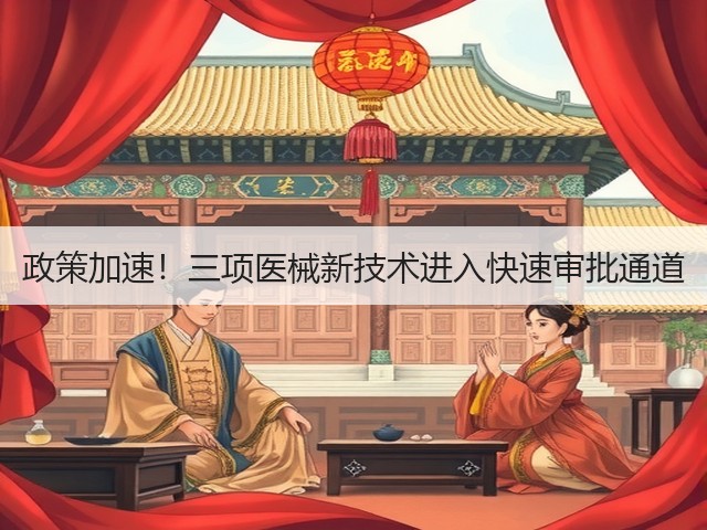 政策加速!三项医械新技术进入快速审批通道(图3) 政策加速!三项医械新技术进入快速审批通道(图3)