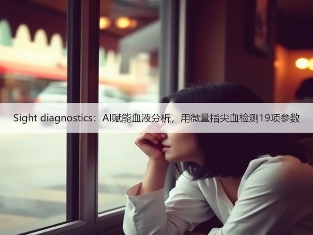 Sight diagnostics：AI赋能血液分析，用微量指尖血检测19项参数(图1)