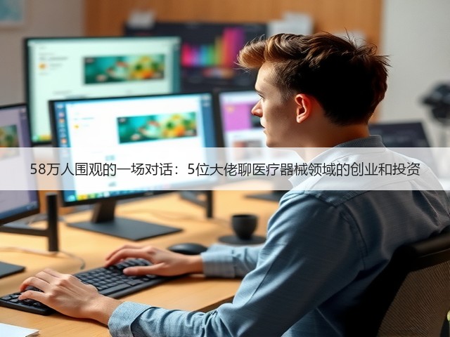 58万人围观的一场对话：5位大佬聊医疗器械领域的创业和投资(图2)