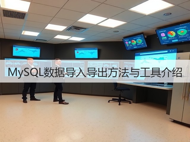 MySQL数据导入导出方法与工具介绍(图1) MySQL数据导入导出方法与工具介绍(图1)