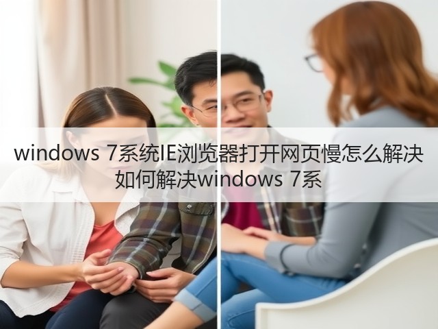 windows 7系统IE浏览器打开网页慢怎么解决 如何解决windows 7系(图2) windows 7系统IE浏览器打开网页慢怎么解决 如何解决windows 7系(图2)