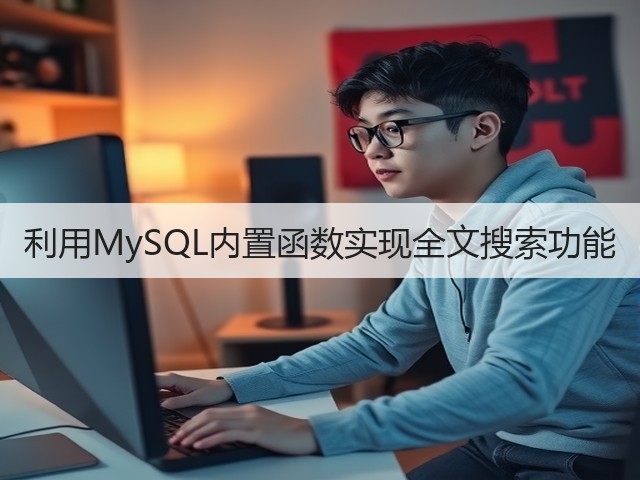 利用MySQL内置函数实现全文搜索功能(图1)