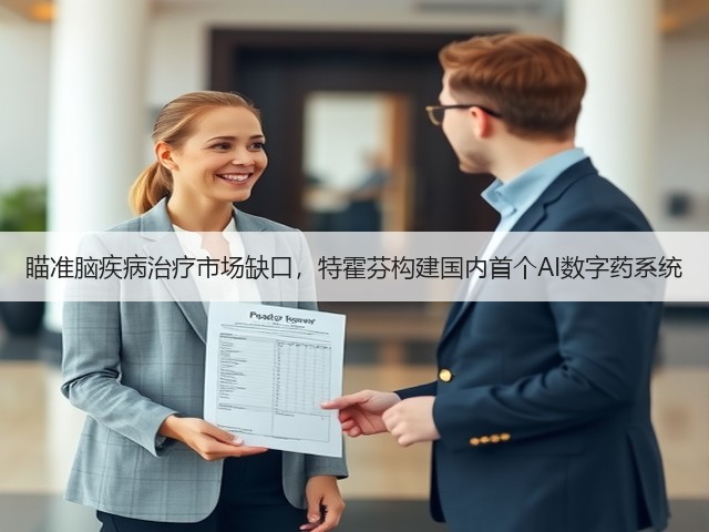 瞄准脑疾病治疗市场缺口，特霍芬构建国内首个AI数字药系统(图2)