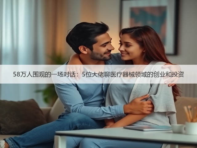 58万人围观的一场对话：5位大佬聊医疗器械领域的创业和投资(图1)