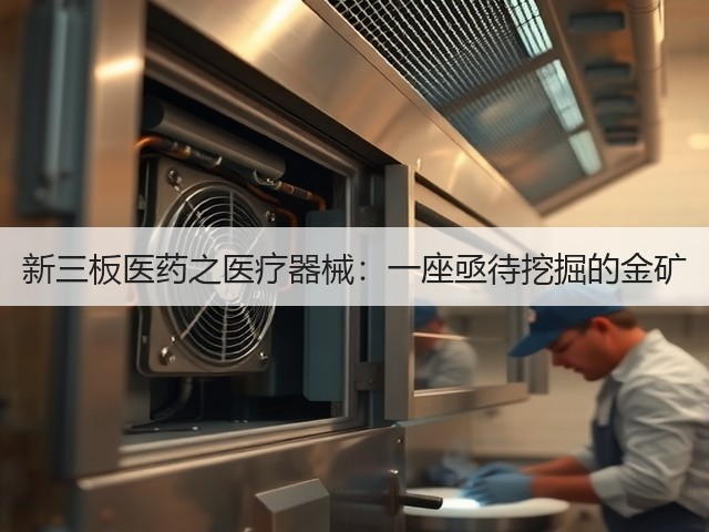 新三板医药之医疗器械：一座亟待挖掘的金矿(图2)