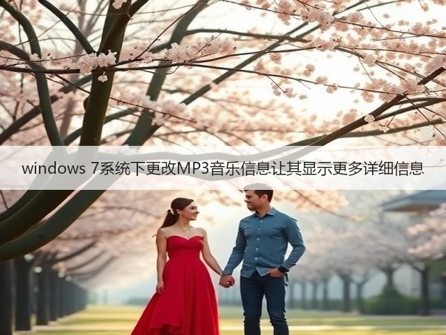windows 7系统下更改MP3音乐信息让其显示更多详细信息(图3)