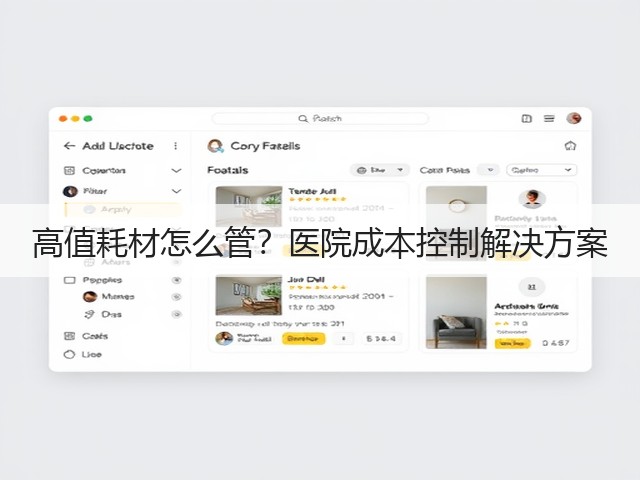 高值耗材怎么管?医院成本控制解决方案(图1) 高值耗材怎么管?医院成本控制解决方案(图1)