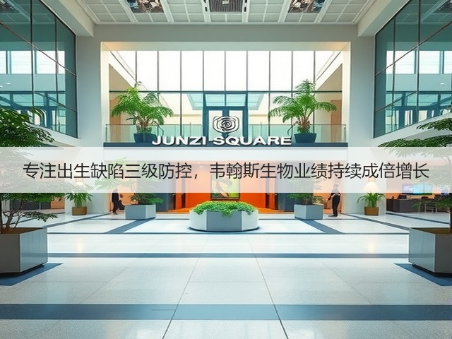 专注出生缺陷三级防控,韦翰斯生物业绩持续成倍增长(图1) 专注出生缺陷三级防控,韦翰斯生物业绩持续成倍增长(图1)