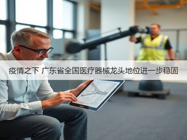 疫情之下 广东省全国医疗器械龙头地位进一步稳固(图2)