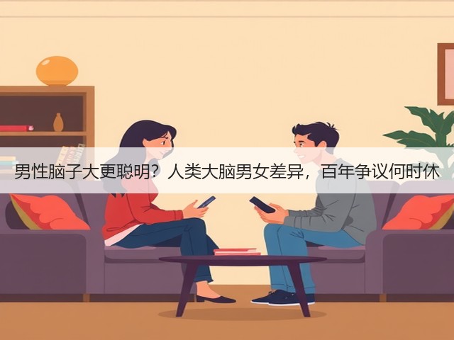 男性脑子大更聪明？人类大脑男女差异，百年争议何时休(图3)