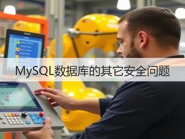 MySQL数据库的其它安全问题(图3) MySQL数据库的其它安全问题(图3)