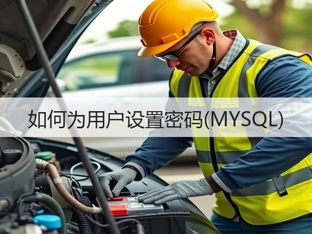 如何为用户设置密码(MYSQL)(图1)