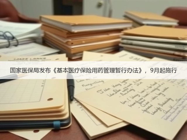 国家医保局发布《基本医疗保险用药管理暂行办法》,9月起施行(图2) 国家医保局发布《基本医疗保险用药管理暂行办法》,9月起施行(图2)