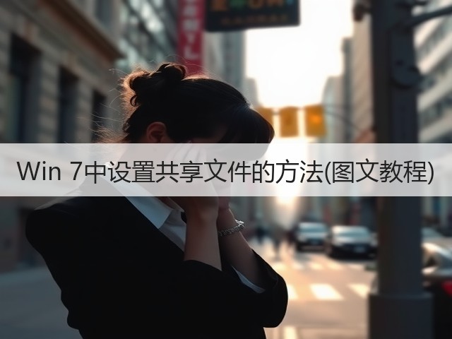 Win 7中设置共享文件的方法(图文教程)(图3)