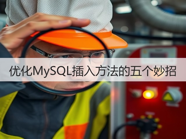 优化MySQL插入方法的五个妙招(图1)
