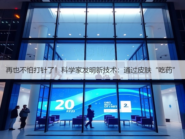 再也不怕打针了!科学家发明新技术:通过皮肤“吃药”(图1) 再也不怕打针了!科学家发明新技术:通过皮肤“吃药”(图1)