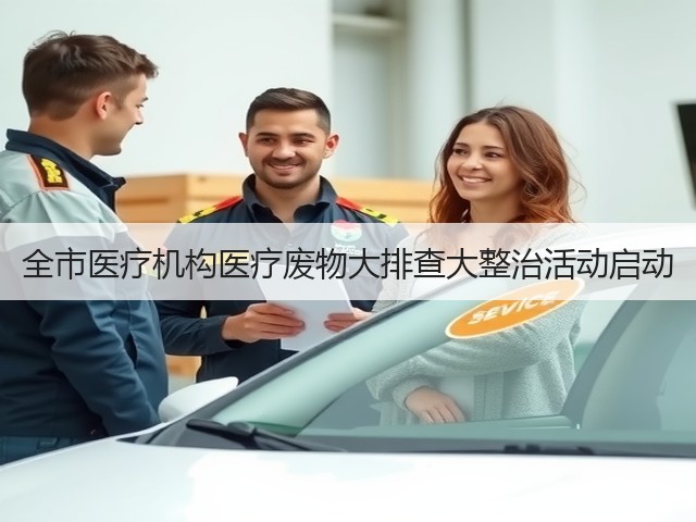 全市医疗机构医疗废物大排查大整治活动启动(图2)