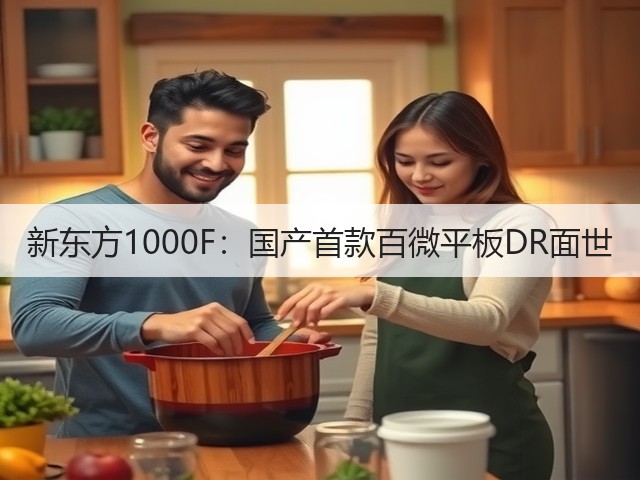 新东方1000F：国产首款百微平板DR面世(图2)