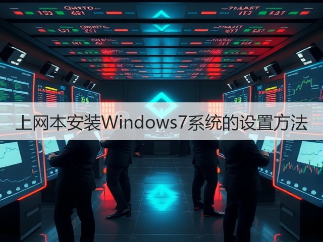 上网本安装Windows7系统的设置方法(图3)