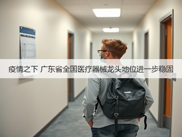 疫情之下 广东省全国医疗器械龙头地位进一步稳固(图1)