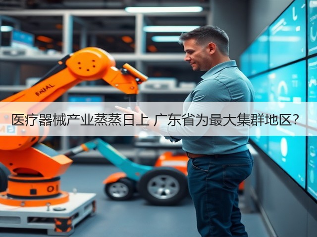医疗器械产业蒸蒸日上 广东省为最大集群地区？(图1)